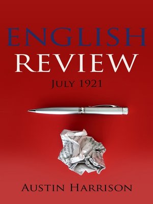 cover image of The English Review